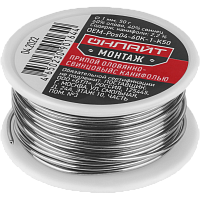 Припой с канифолью Онлайт 50 г d=1.5 мм OEM-Pos04-60K-1,5-K50  картинка